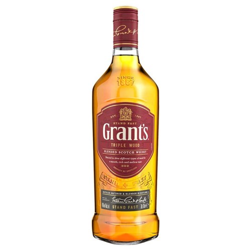 Grants Triple Wood Blended Scotch Whisky 70cl - Celebrate in Style
